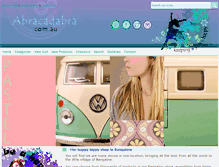 Tablet Screenshot of abracadabra.com.au
